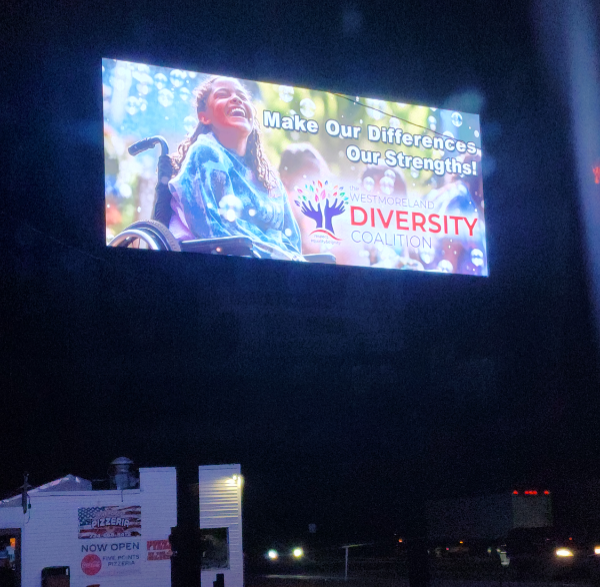 Another billboard featuring the Diversity Coalition